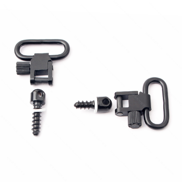 Can be rotated lock type metal screw strap buckle