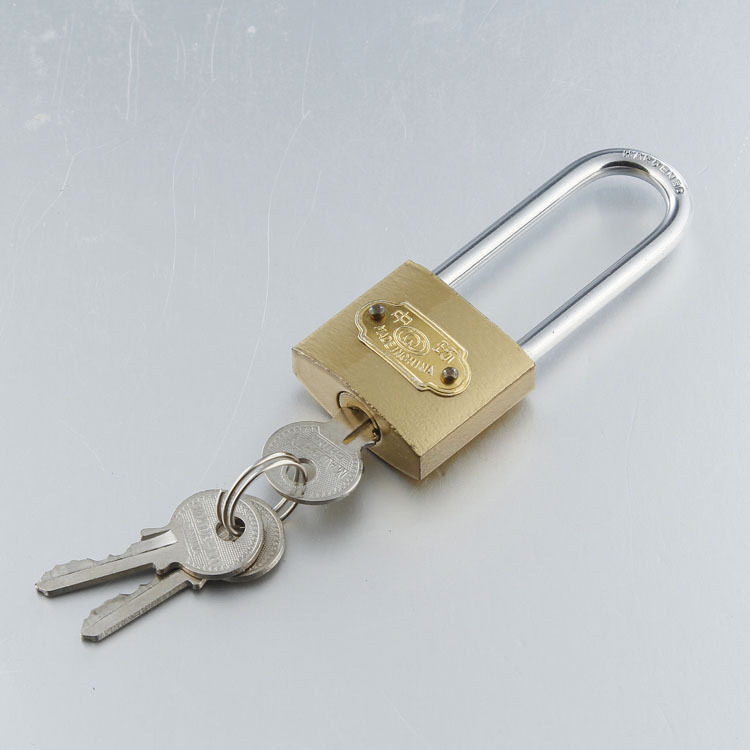 River gods factory outlets long shackle brass padlock-like straight locks wholesaling