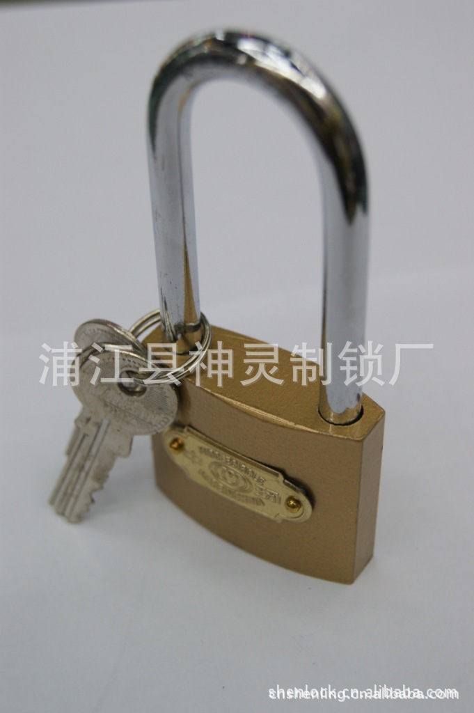 River gods factory outlets long shackle brass padlock-like straight locks wholesaling
