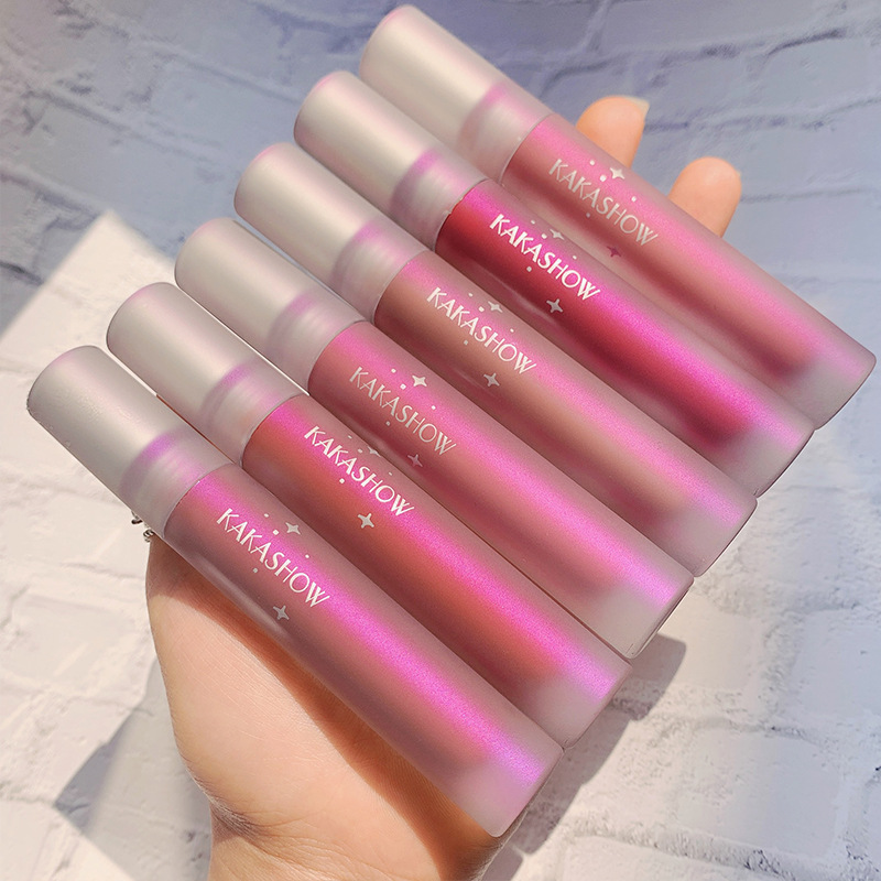 CVZ Shell Lip Lacquer Mirror Water Light Lipstick Empty Lip Lacquer Lock Color Moisturizing Summer Light No Stain on Cup Lip Lacquer Women