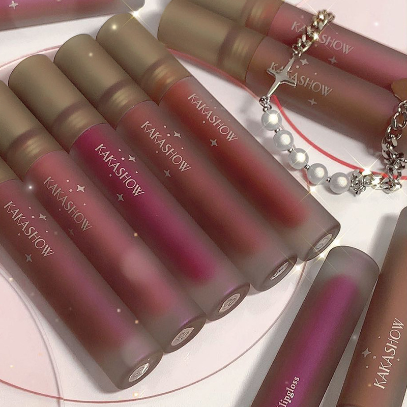 CVZ Shell Lip Lacquer Mirror Water Light Lipstick Empty Lip Lacquer Lock Color Moisturizing Summer Light No Stain on Cup Lip Lacquer Women