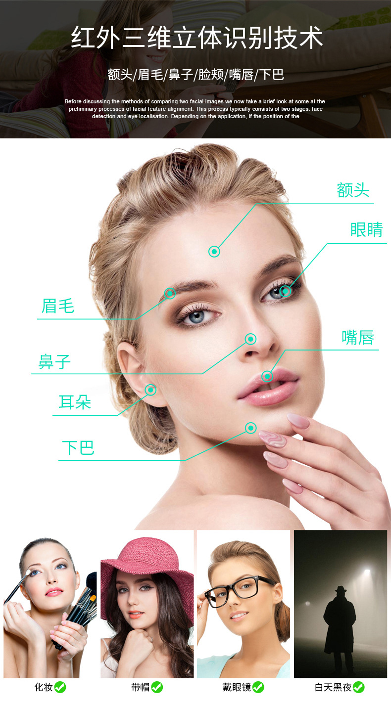 Factory Face Recognition Lock Intelligent Fingerprint Lock Household Theft Proof Door Intelligent Lock Password Factory Face Recognition Lock Intelligent Fingerprint Lock Household Theft Proof Door Intelligent Lock Password