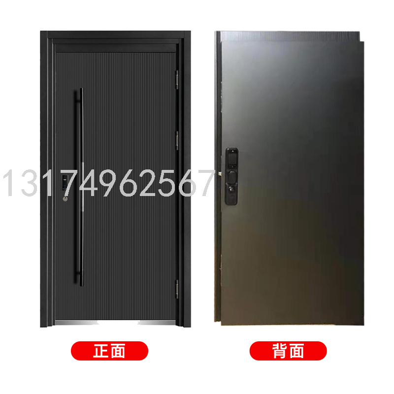 Direct Supply Zinc Alloy Heightened Lintel Moving Head Hinge Double Quick Lock Anti-Theft Door Entry Entry Door