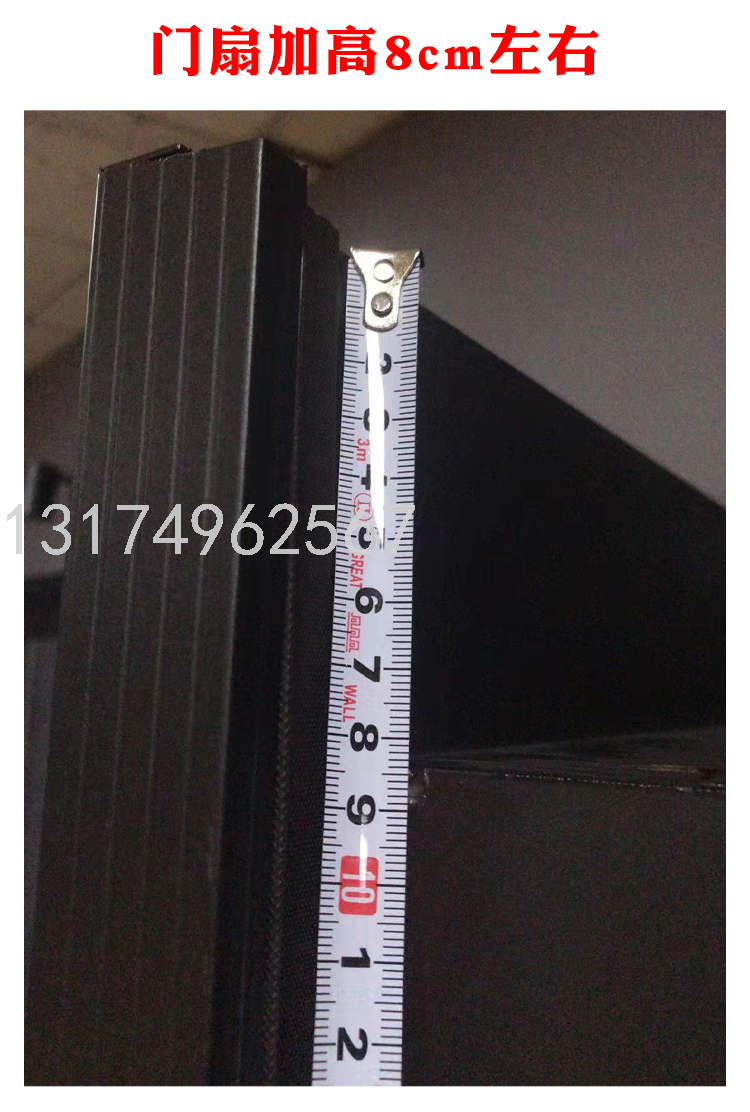 Direct Supply Zinc Alloy Heightened Lintel Moving Head Hinge Double Quick Lock Anti-Theft Door Entry Entry Door