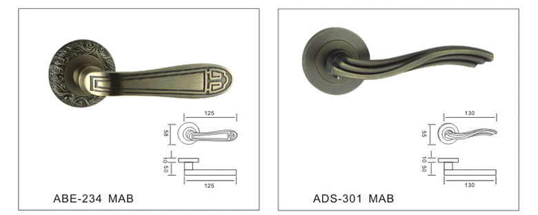 Bifurcated aluminum alloy lock simple nickel wire indoor door universal split lock boyu lock manufacturer customization Bifurcated aluminum alloy lock simple nickel wire indoor door universal split lock boyu lock manufacturer customization