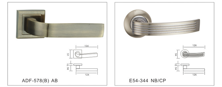 Bifurcated aluminum alloy lock simple nickel wire indoor door universal split lock boyu lock manufacturer customization Bifurcated aluminum alloy lock simple nickel wire indoor door universal split lock boyu lock manufacturer customization