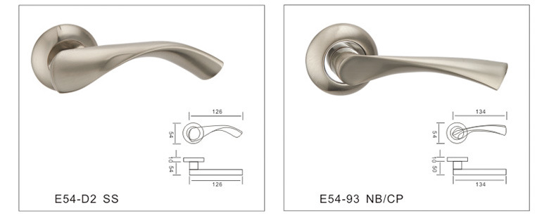 Bifurcated aluminum alloy lock simple nickel wire indoor door universal split lock boyu lock manufacturer customization Bifurcated aluminum alloy lock simple nickel wire indoor door universal split lock boyu lock manufacturer customization