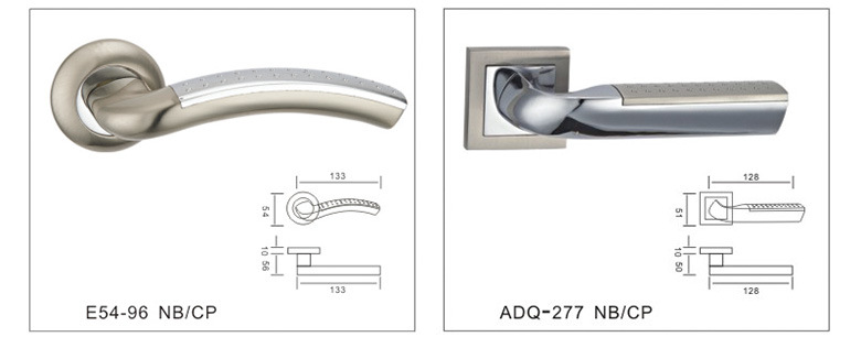 Bifurcated aluminum alloy lock simple nickel wire indoor door universal split lock boyu lock manufacturer customization Bifurcated aluminum alloy lock simple nickel wire indoor door universal split lock boyu lock manufacturer customization