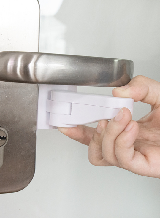 Child safety door handle lock Child safety door handle lock