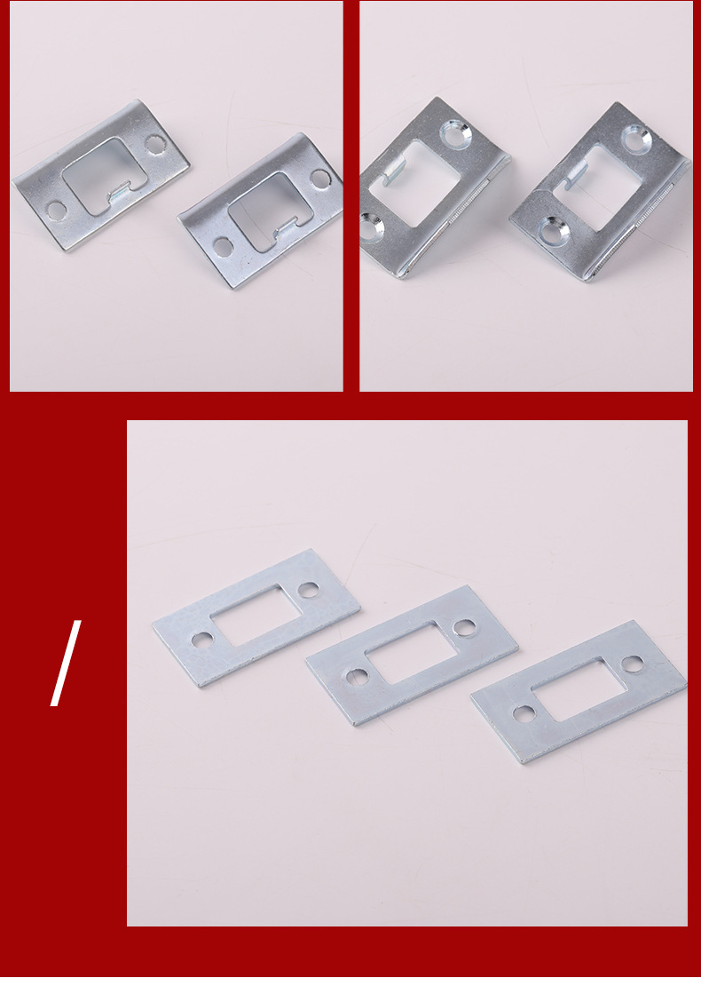 Factory Lock Door Plate Guide Plate Indoor Door Bedroom Baffle Lock Accessories Stainless Steel Door Frame Block Pieces Factory Lock Door Plate Guide Plate Indoor Door Bedroom Baffle Lock Accessories Stainless Steel Door Frame Block Pieces