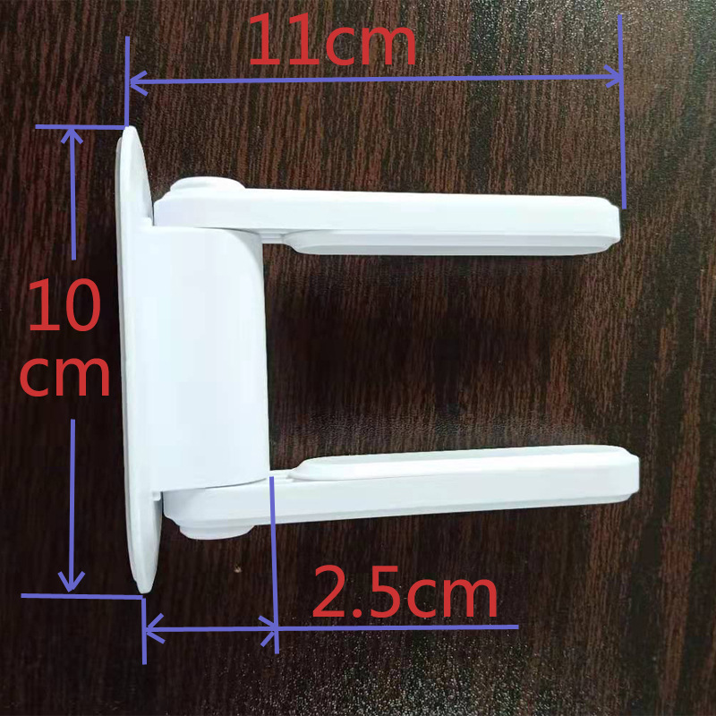 Extended Children's Safety Lock Anti-Open Door Window Lock Baby Door Handle Protection Lock Baby Multi-Functional Door Stopper