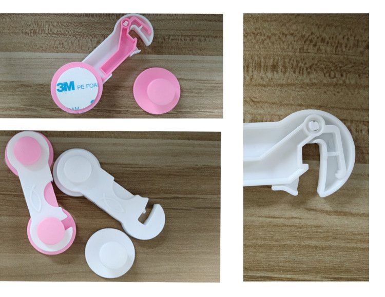 Drawer Lock Children's Safety Lock Short Lock Baby Anti-Clamp Hand Multi-Functional Chest of Drawer Door Refrigerator Safety Folio Lock Drawer Lock Children's Safety Lock Short Lock Baby Anti-Clamp Hand Multi-Functional Chest of Drawer Door Refrigerator Safety Folio Lock