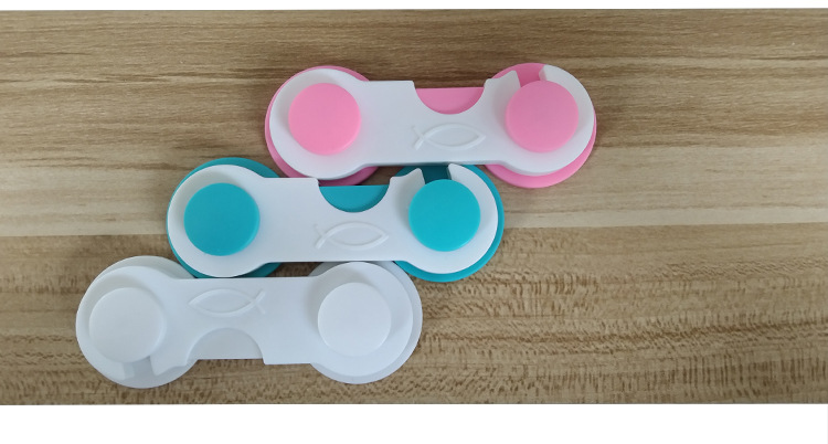 Drawer Lock Children's Safety Lock Short Lock Baby Anti-Clamp Hand Multi-Functional Chest of Drawer Door Refrigerator Safety Folio Lock Drawer Lock Children's Safety Lock Short Lock Baby Anti-Clamp Hand Multi-Functional Chest of Drawer Door Refrigerator Safety Folio Lock