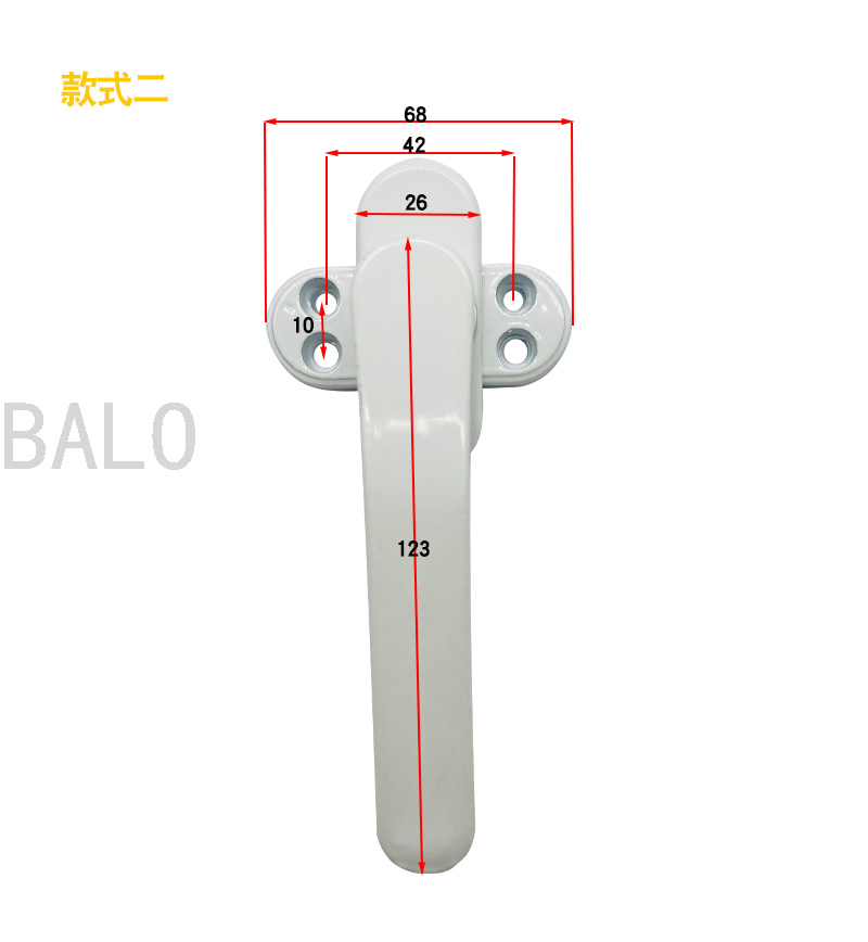 Handle Aluminum Windows Accessories Seven-Word Handle Window Handle Sliding Window Handle Doors and Windows Handle Lock Accessories Handle Handle Aluminum Windows Accessories Seven-Word Handle Window Handle Sliding Window Handle Doors and Windows Handle Lock Accessories Handle