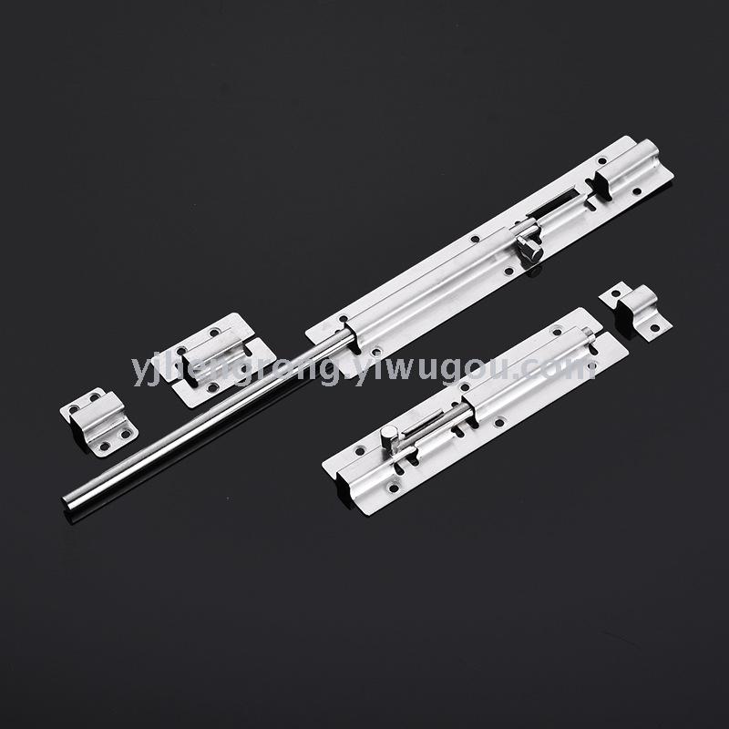 Stainless steel bolt of the big square small square feel feel lock fastener lengthening anti - theft bolt Chinese bolt the doors and Windows hardware
