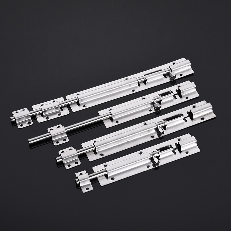 Stainless steel bolt of the big square small square feel feel lock fastener lengthening anti - theft bolt Chinese bolt the doors and Windows hardware Stainless steel bolt of the big square small square feel feel lock fastener lengthening anti - theft bolt Chinese bolt the doors and Windows hardware