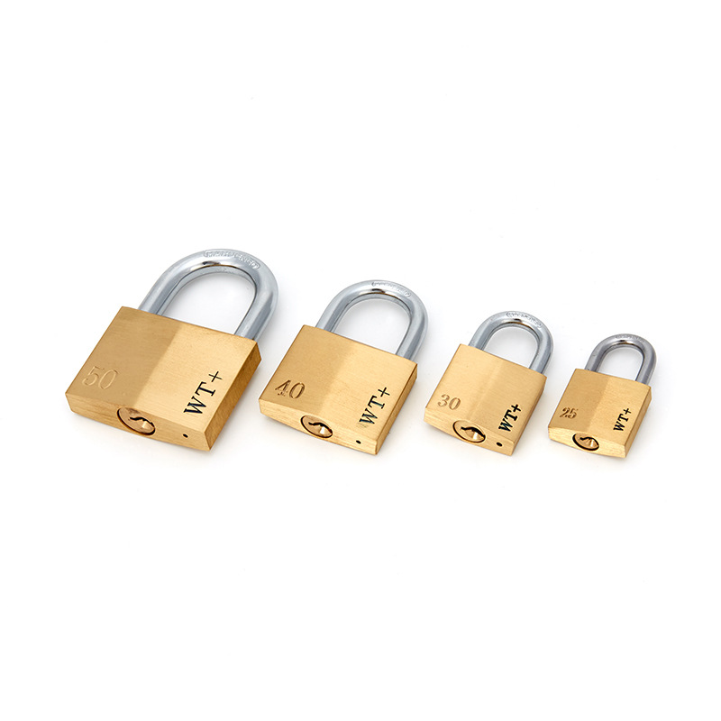 Lock Padlock Copper Lock Door Lock Outdoor Lock Anti-Rust Lock High-End Lock Diamond Lock Copper Diamond Lock