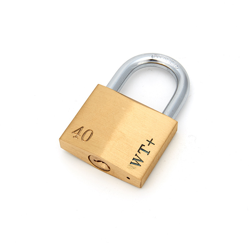 Lock Padlock Copper Lock Door Lock Outdoor Lock Anti-Rust Lock High-End Lock Diamond Lock Copper Diamond Lock