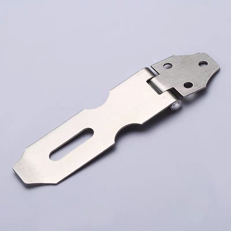 Stainless Steel Lock Shackle Brand Door Latch Drawer Old-Fashioned Cabinet Door Lock Fastener Thickened Stainless Steel Door Hasp Latch Door Nose Buckle