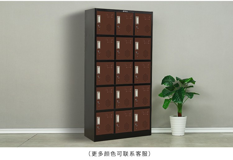 Oumeite Color Wardrobe Thickened Staff Locker Multi-Door Cupboard Shoe Cabinet with Lock Store Cabinet Storage Cabinet