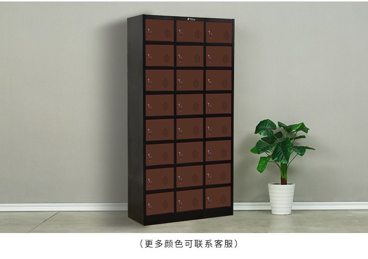 Oumeite Color Wardrobe Thickened Staff Locker Multi-Door Cupboard Shoe Cabinet with Lock Store Cabinet Storage Cabinet