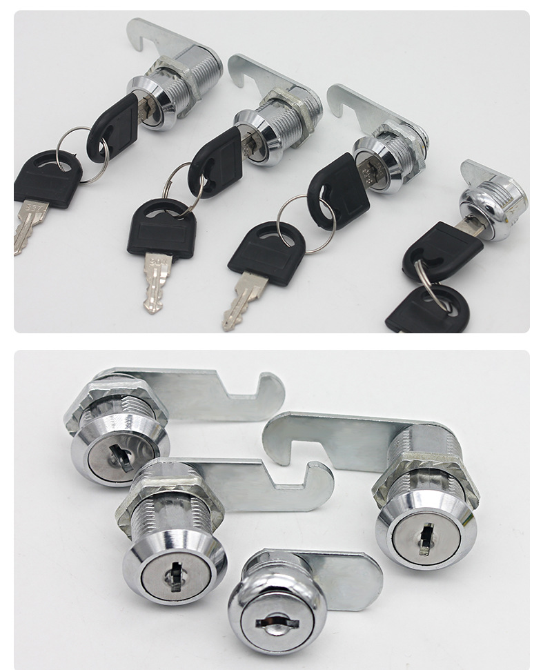 Ancient Emperor File Cabinet Lock Mailbox Wardrobe Lock Cam Lock Iron Sheet Cabinet Lock Cabinet Door Lock Cylinder Lock Head Storage Cabinet Lock