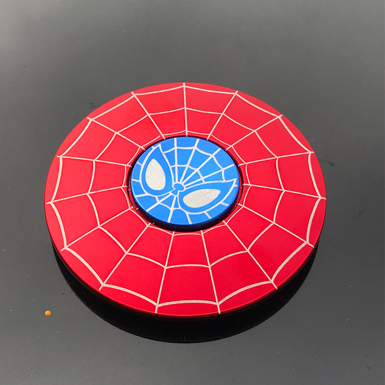 New Colorful Fingertip Top Zinc Alloy Pressure Reduction Toy Hand Spinner Hand Spinner Factory Wholesale
