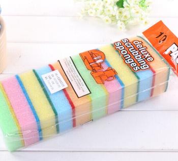 3*7*10 10 chores clean cleaning cloth color rectangular cleaning sponge