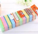 3*7*10 10 chores clean cleaning cloth color rectangular cleaning sponge