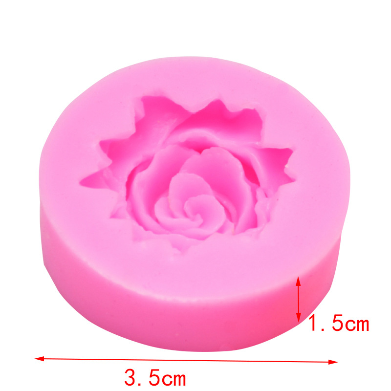 1 small rose silicone mold rose flower cake mold turning sugar chocolate cake mold 1 small rose silicone mold rose flower cake mold turning sugar chocolate cake mold