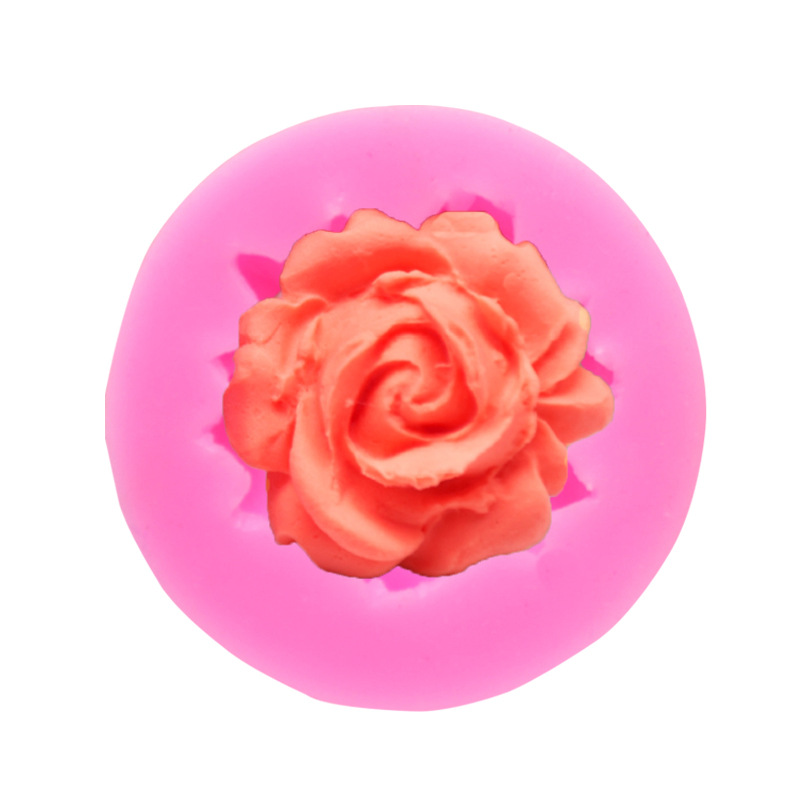 1 small rose silicone mold rose flower cake mold turning sugar chocolate cake mold 1 small rose silicone mold rose flower cake mold turning sugar chocolate cake mold