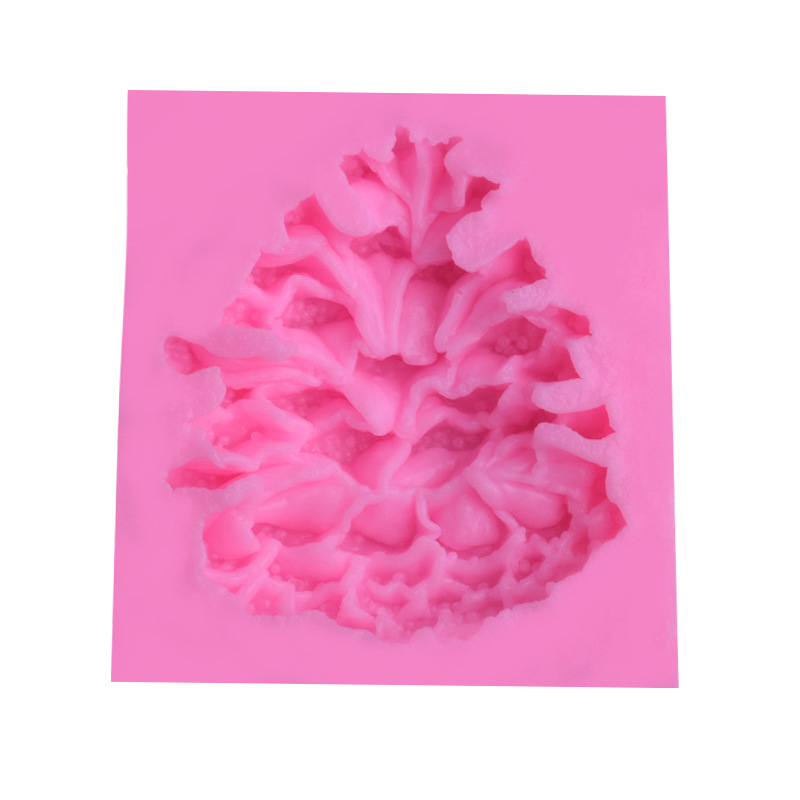 Even pinecone silicone molasses mold Christmas cake mold chocolate cake DIY baking mold Even pinecone silicone molasses mold Christmas cake mold chocolate cake DIY baking mold