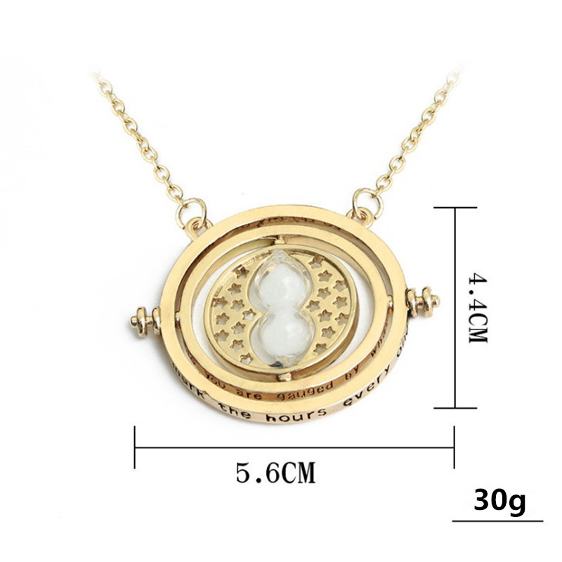 European and American Jewelry Time Time Converter Hourglass Necklace Accessories Factory Wholesale