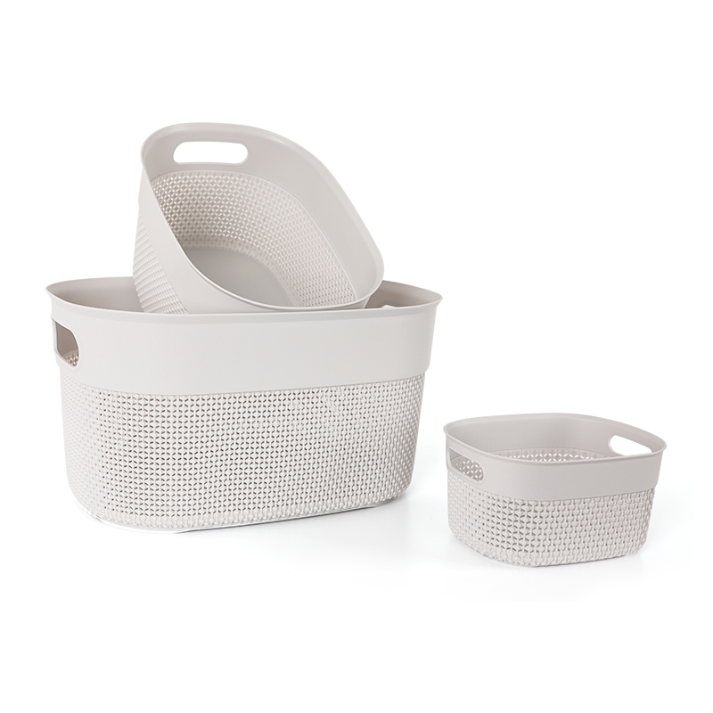 Popular Products High Quality Portable Bathroom Baskets Plastic Storage