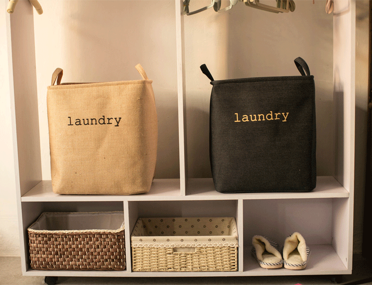 Sundries Storage Simple Thickened Linen-like Fabric Toy Sundries Basket Dirty Laundry Storage Basket Laundry Baskets Foldable Bag Sundries Storage Simple Thickened Linen-like Fabric Toy Sundries Basket Dirty Laundry Storage Basket Laundry Baskets Foldable Bag