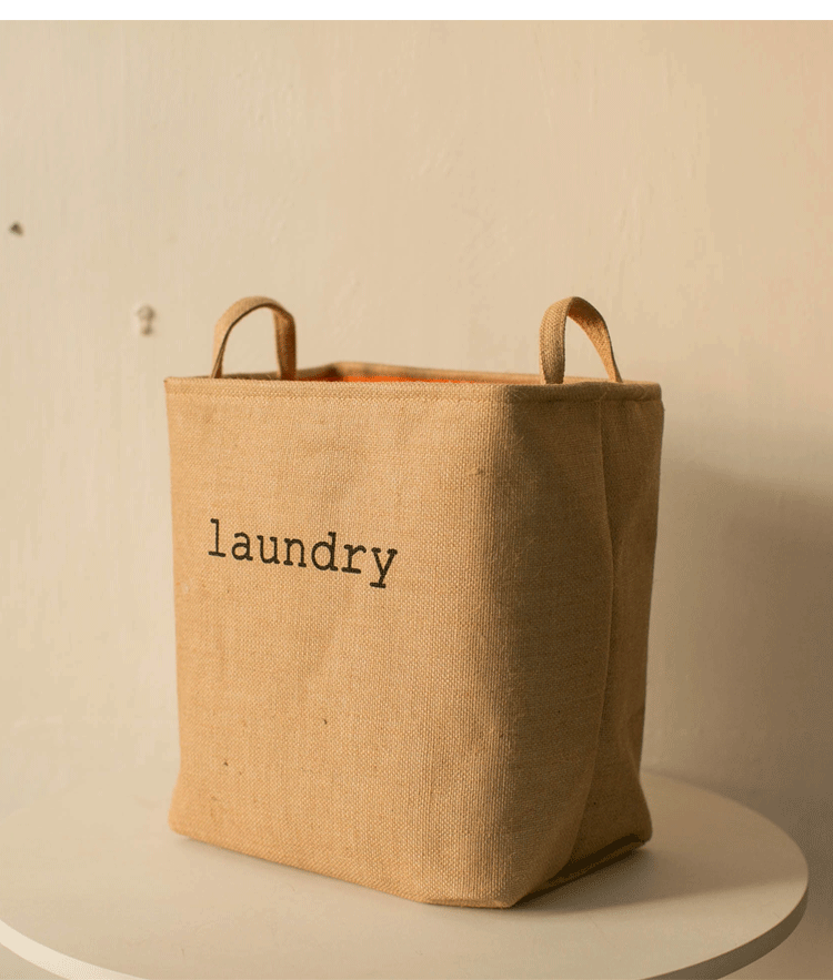 Sundries Storage Simple Thickened Linen-like Fabric Toy Sundries Basket Dirty Laundry Storage Basket Laundry Baskets Foldable Bag Sundries Storage Simple Thickened Linen-like Fabric Toy Sundries Basket Dirty Laundry Storage Basket Laundry Baskets Foldable Bag