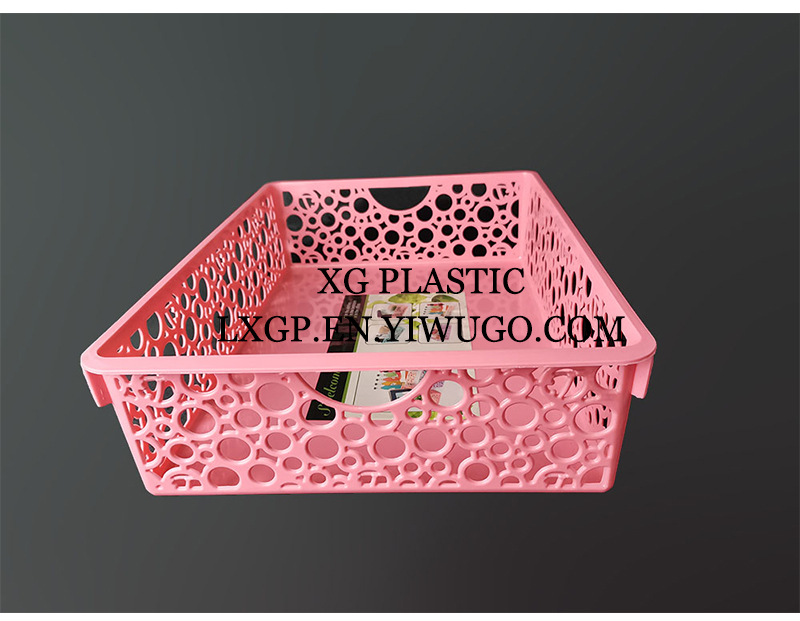 office desk storage basket cosmetic make up receive organizer bin plastic rectangle baskets round dot hollow design box office desk storage basket cosmetic make up receive organizer bin plastic rectangle baskets round dot hollow design box