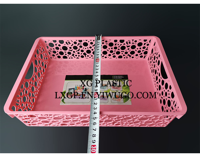 office desk storage basket cosmetic make up receive organizer bin plastic rectangle baskets round dot hollow design box office desk storage basket cosmetic make up receive organizer bin plastic rectangle baskets round dot hollow design box