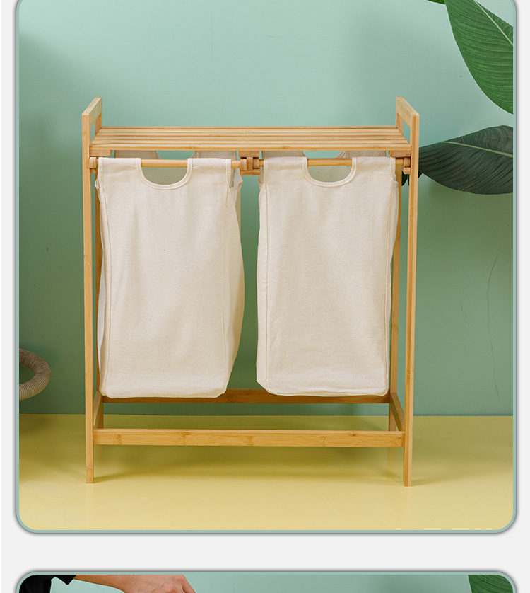 Factory Direct Supply Bamboo Laundry Storage Baskets Basketball Hoop Household Foldable Hotel Bathroom Multi-Functional Storage Rack Factory Direct Supply Bamboo Laundry Storage Baskets Basketball Hoop Household Foldable Hotel Bathroom Multi-Functional Storage Rack