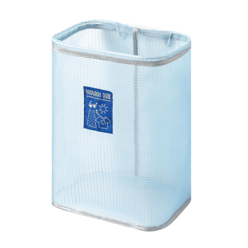 Laundry Basket Home Mesh Dirty Laundry Laundry Baskets Large Toy Storage Wall-Mounted Storage Basket Storage Basket for Soiled Clothes za wu kuang