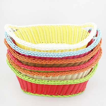 Ten yuan shop delivery creative home storage blue fruit basket home baskets SF23103 basket
