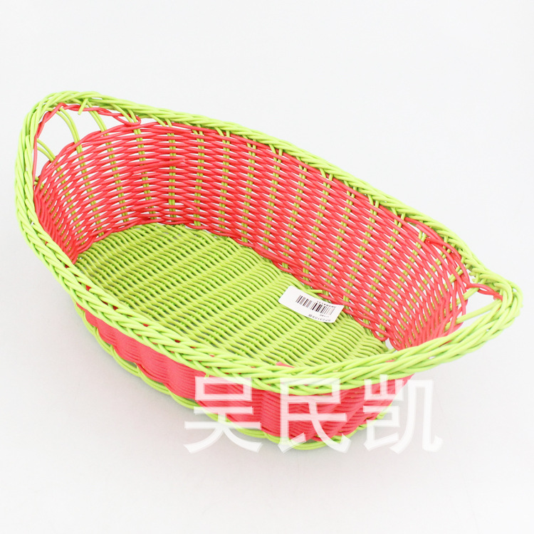 Ten yuan shop delivery creative home storage blue fruit basket home baskets SF23103 basket Ten yuan shop delivery creative home storage blue fruit basket home baskets SF23103 basket