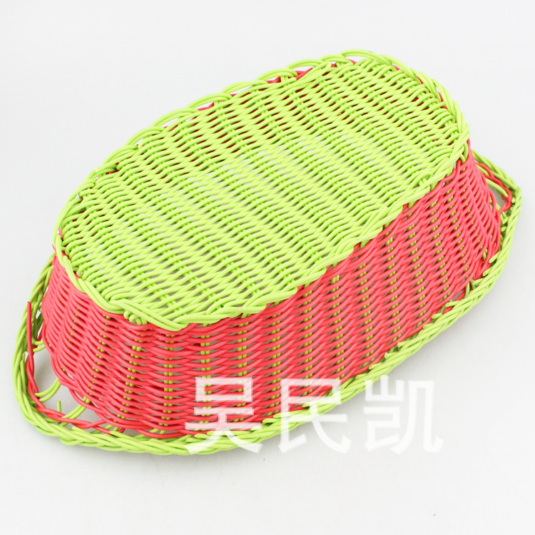 Ten yuan shop delivery creative home storage blue fruit basket home baskets SF23103 basket Ten yuan shop delivery creative home storage blue fruit basket home baskets SF23103 basket