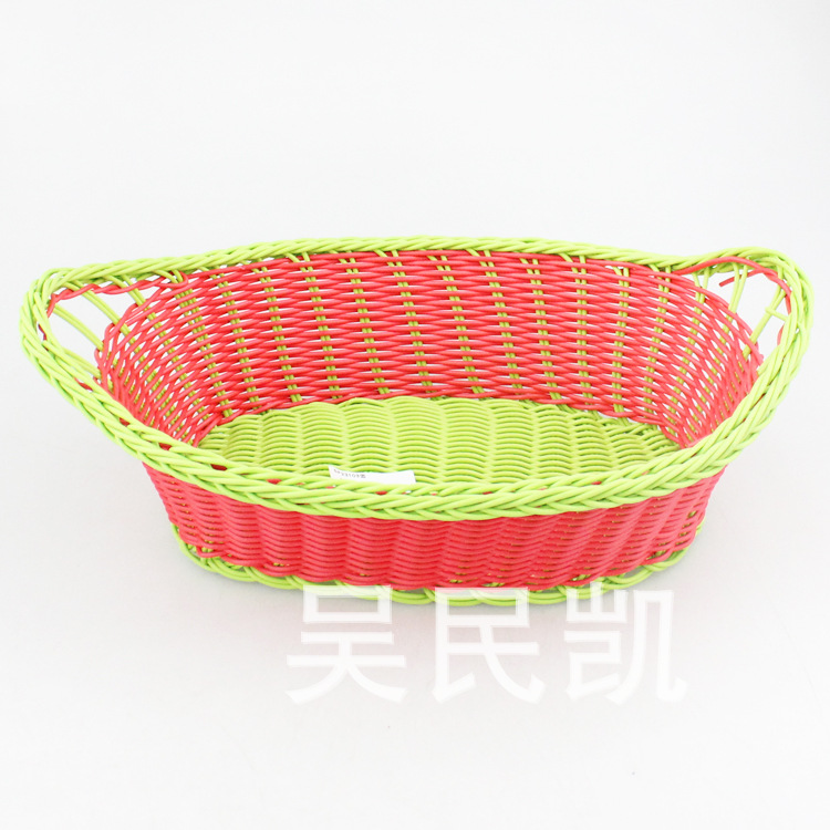 Ten yuan shop delivery creative home storage blue fruit basket home baskets SF23103 basket Ten yuan shop delivery creative home storage blue fruit basket home baskets SF23103 basket