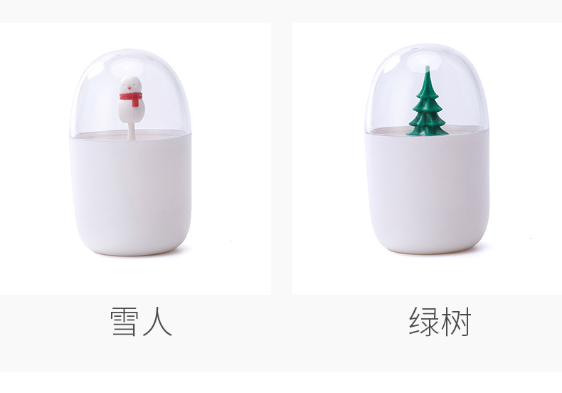 Creative Christmas combination cotton swab box, snowman toothpick box, dust swab box with cover Creative Christmas combination cotton swab box, snowman toothpick box, dust swab box with cover