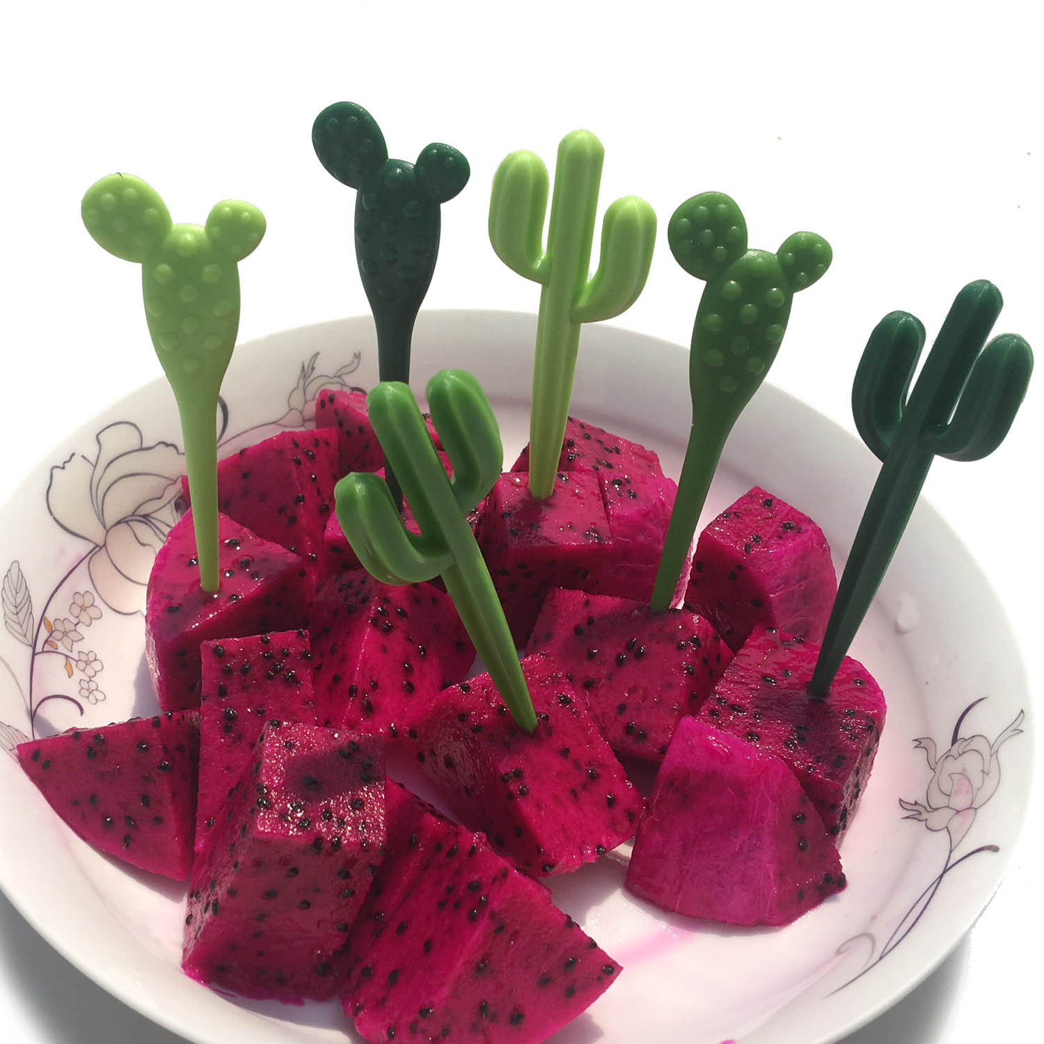 New Cactus Fruit Fork Toothpick Children's Tableware Fruit Fork Trending Creative Cute Snack Fork New Cactus Fruit Fork Toothpick Children's Tableware Fruit Fork Trending Creative Cute Snack Fork