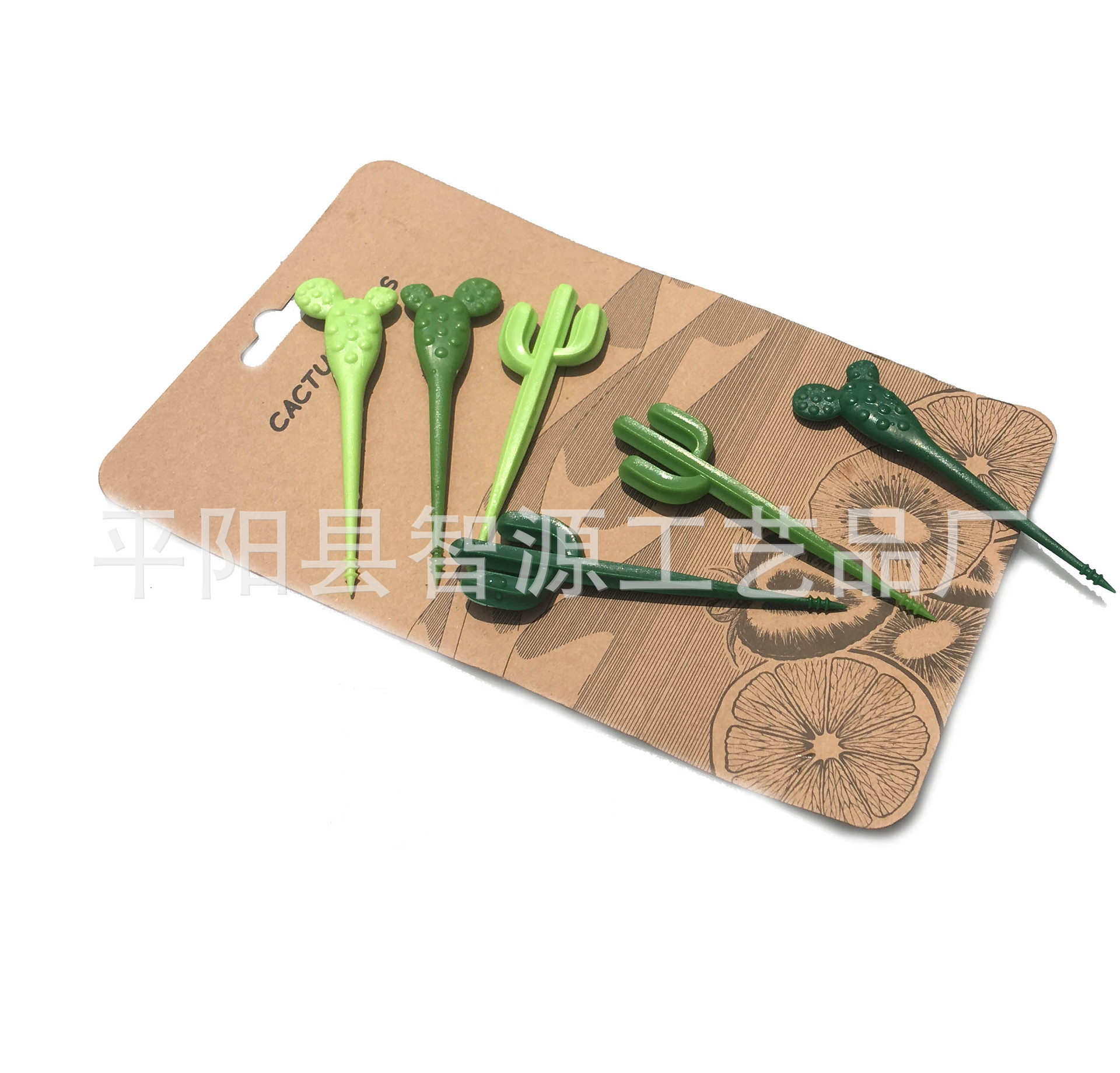 New Cactus Fruit Fork Toothpick Children's Tableware Fruit Fork Trending Creative Cute Snack Fork New Cactus Fruit Fork Toothpick Children's Tableware Fruit Fork Trending Creative Cute Snack Fork