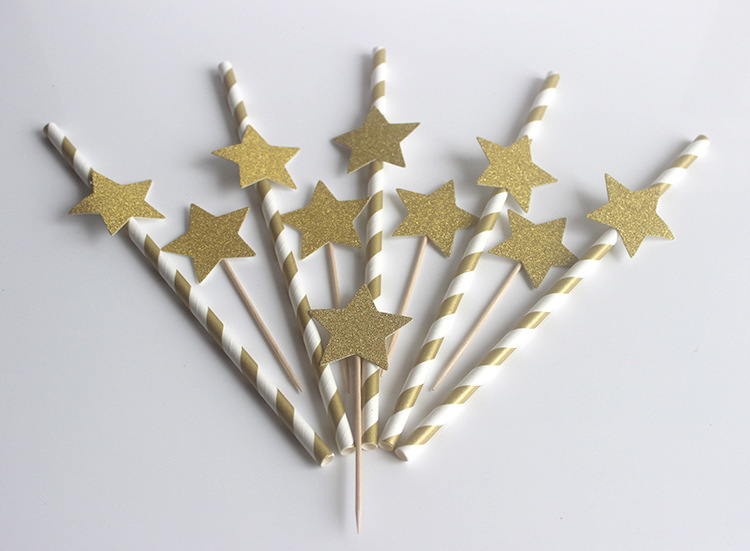 Creative disposable straw toothpick environmental paper straw toothpick set party props banquet decoration card wholesale Creative disposable straw toothpick environmental paper straw toothpick set party props banquet decoration card wholesale