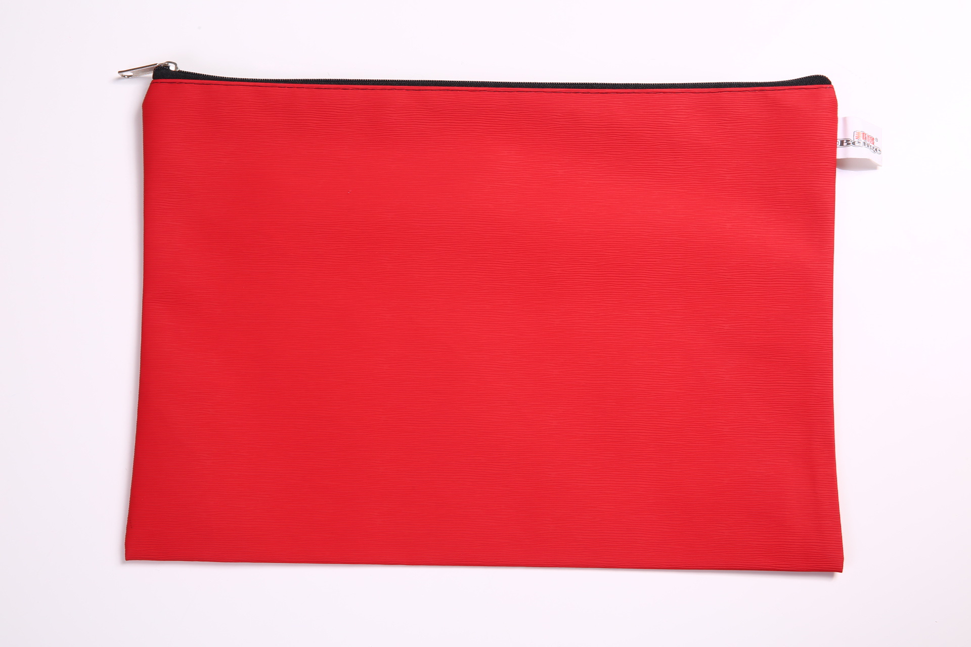 PU toothpick color zipper file bag carrier solid color leather zipper file bag PU toothpick color zipper file bag carrier solid color leather zipper file bag