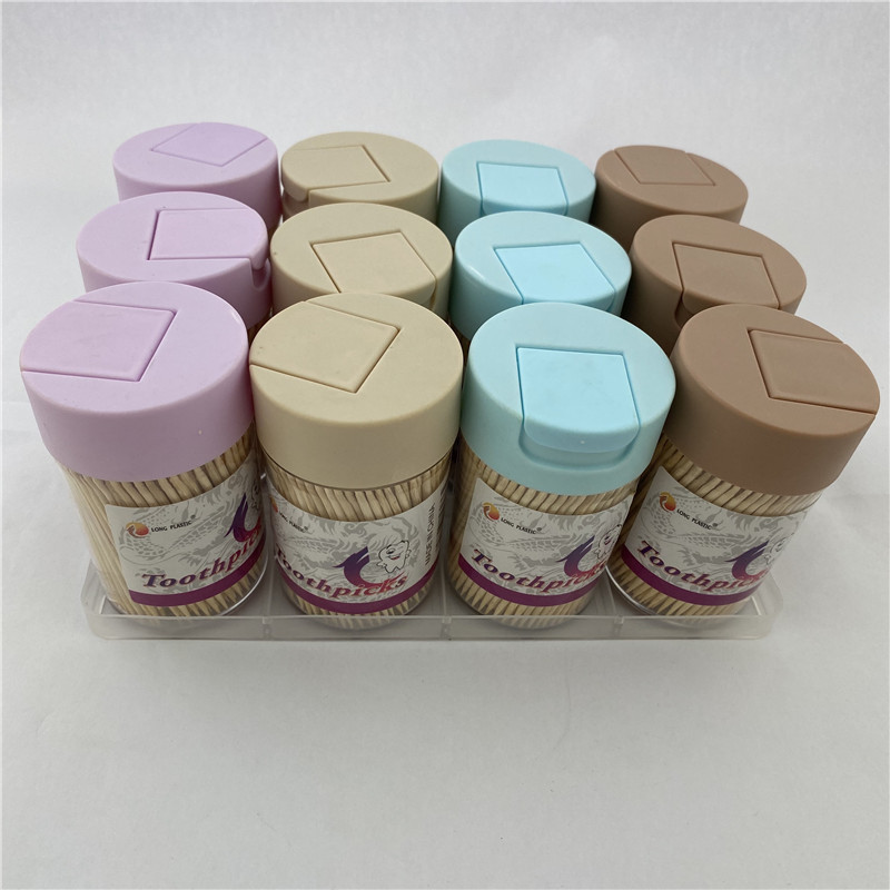 High Quality Bottled Bamboo Toothpick Portable Bottle Disposable Foreign Trade Export Double Pointed Toothpick High Quality Bottled Bamboo Toothpick Portable Bottle Disposable Foreign Trade Export Double Pointed Toothpick